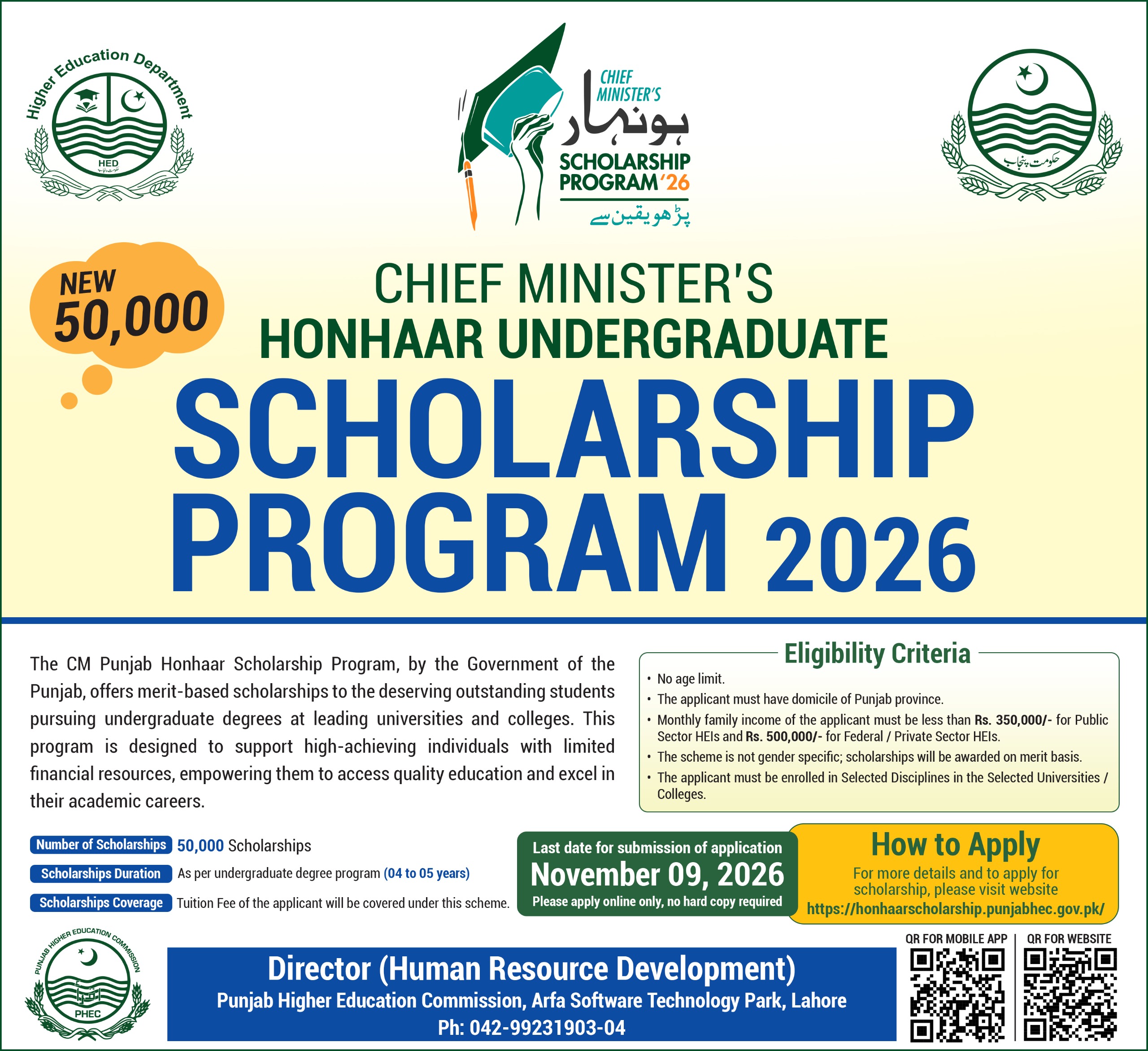 UHS MBBS and BDS Admissions 2026-2027
